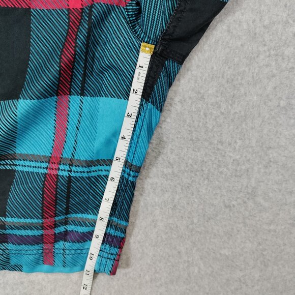 O'Neill Hybrid Board Shorts Mens 32 Blue Plaid 10.5in Inseam Beach Swim Surfing - Picture 13 of 14